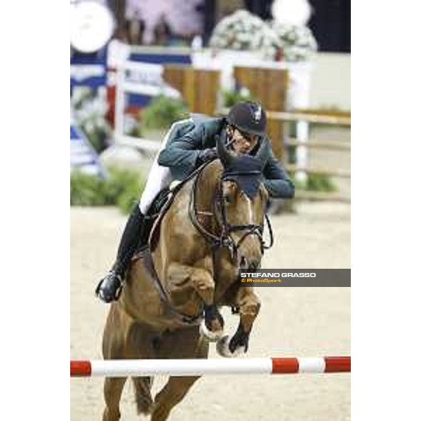 Steve Guerdat and Albfuehreb\'s Paille - winners of Longines FEI World Cup Jumping Final - Final 2 Las Vegas,16th april 2015 ph.Stefano Grasso/QEF