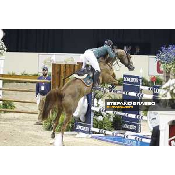 Steve Guerdat and Albfuehreb\'s Paille - winners of Longines FEI World Cup Jumping Final - Final 2 Las Vegas,16th april 2015 ph.Stefano Grasso/QEF