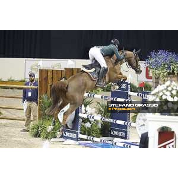 Steve Guerdat and Albfuehreb\'s Paille - winners of Longines FEI World Cup Jumping Final - Final 2 Las Vegas,16th april 2015 ph.Stefano Grasso/QEF