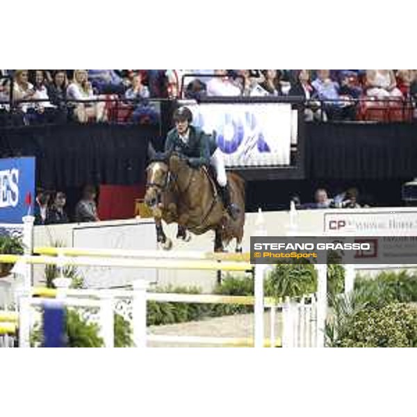 Steve Guerdat and Albfuehreb\'s Paille - winners of Longines FEI World Cup Jumping Final - Final 2 Las Vegas,16th april 2015 ph.Stefano Grasso/QEF