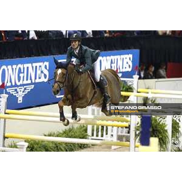 Steve Guerdat and Albfuehreb\'s Paille - winners of Longines FEI World Cup Jumping Final - Final 2 Las Vegas,16th april 2015 ph.Stefano Grasso/QEF