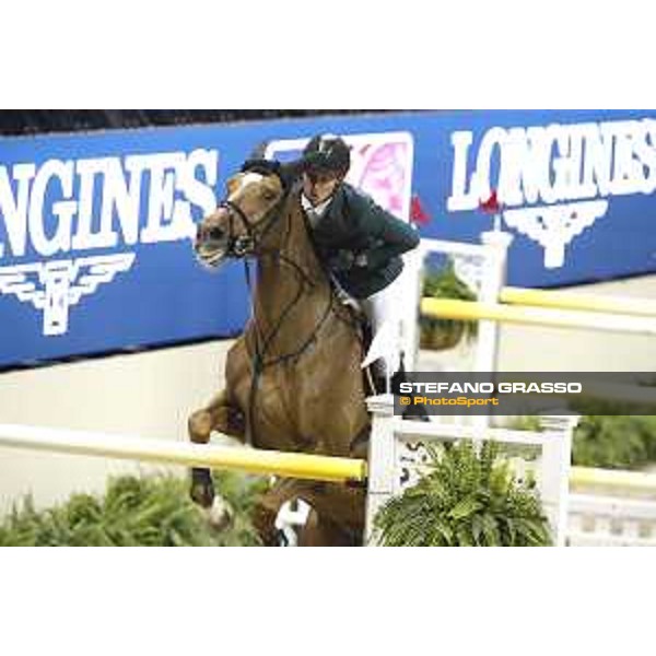 Steve Guerdat and Albfuehreb\'s Paille - winners of Longines FEI World Cup Jumping Final - Final 2 Las Vegas,16th april 2015 ph.Stefano Grasso/QEF