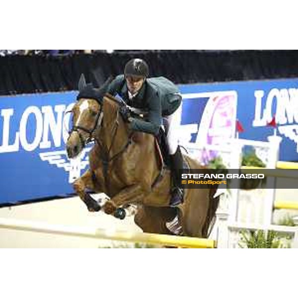 Steve Guerdat and Albfuehreb\'s Paille - winners of Longines FEI World Cup Jumping Final - Final 2 Las Vegas,16th april 2015 ph.Stefano Grasso/QEF