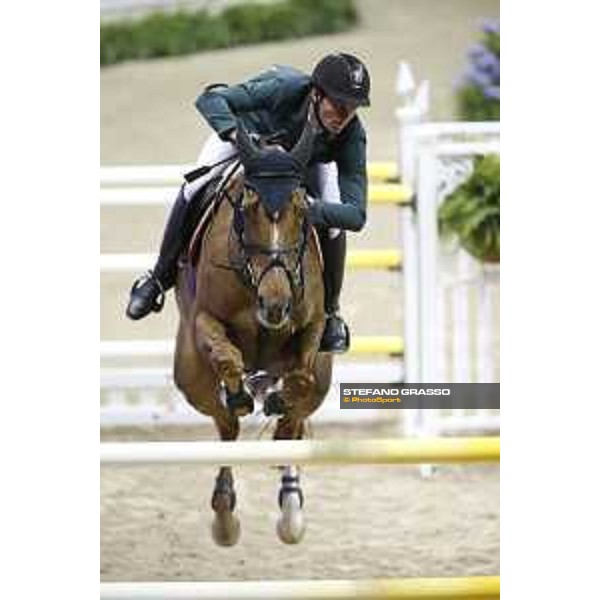 Steve Guerdat and Albfuehreb\'s Paille - winners of Longines FEI World Cup Jumping Final - Final 2 Las Vegas,16th april 2015 ph.Stefano Grasso/QEF