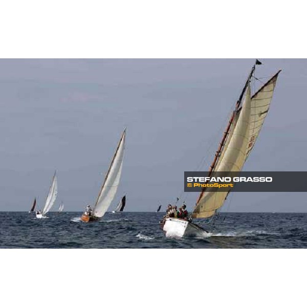 Sorella leads the fleet -Yacht Club Adriaco - 8th meeting Cittˆ di Trieste - \'Arrigo Modugno Trophy\' - Sciarrelli Cup Triest, 17th september 2005 ph. Stefano Grasso