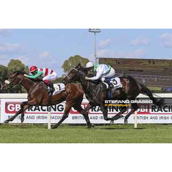 Umberto Rispoli on Cleo Fan wins the Premio Presidente della Repubblica GBI Racing Rome Capannelle Racecourse, 10 may 2015 ph. Domenico Savi/Hippogroup Roma Capannelle