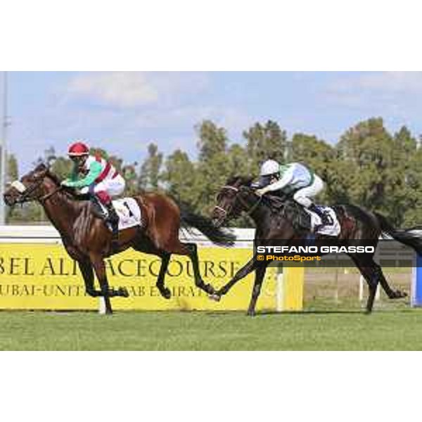 Umberto Rispoli on Cleo Fan wins the Premio Presidente della Repubblica GBI Racing Rome Capannelle Racecourse, 10 may 2015 ph. Domenico Savi/Hippogroup Roma Capannelle