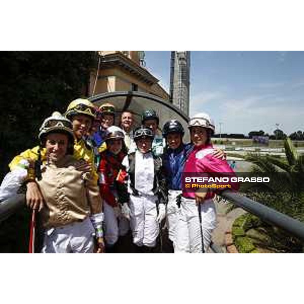 Premio Longines Fegentri Champions For Lady Riders Anna Lupinacci - Carolwood Drive Rome,Capannelle racecourse 17th may 2015 ph.Stefano Grasso