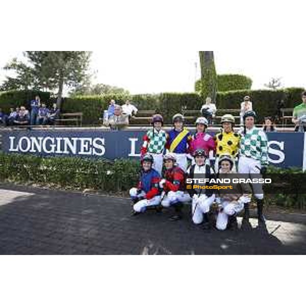 Premio Longines Fegentri Champions For Lady Riders Anna Lupinacci - Carolwood Drive Rome,Capannelle racecourse 17th may 2015 ph.Stefano Grasso