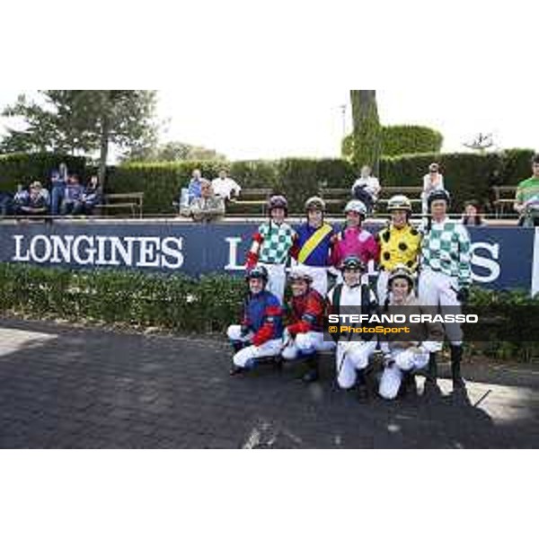 Premio Longines Fegentri Champions For Lady Riders Anna Lupinacci - Carolwood Drive Rome,Capannelle racecourse 17th may 2015 ph.Stefano Grasso