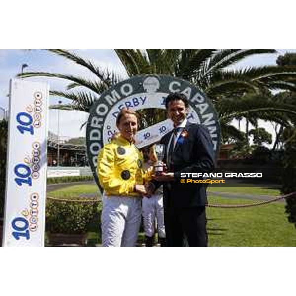 Premio Longines Fegentri Champions For Lady Riders Anna Lupinacci - Carolwood Drive Rome,Capannelle racecourse 17th may 2015 ph.Stefano Grasso
