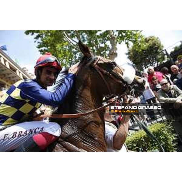 Premio Carlo D\'Alessio Fabio Branca and Dylan Mouth Rome,Capannelle racecourse 17th may 2015 ph.Stefano Grasso