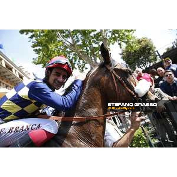 Premio Carlo D\'Alessio Fabio Branca and Dylan Mouth Rome,Capannelle racecourse 17th may 2015 ph.Stefano Grasso