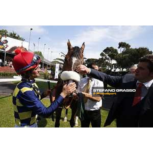 Premio Carlo D\'Alessio Fabio Branca and Dylan Mouth - Felice Villa - Stefano Botti Rome,Capannelle racecourse 17th may 2015 ph.Stefano Grasso