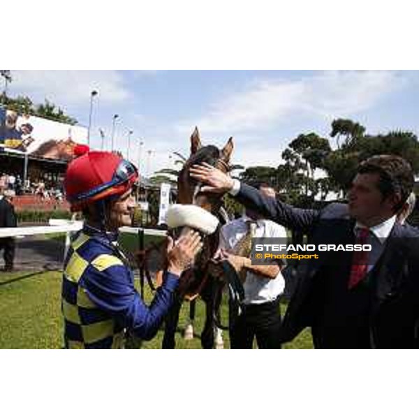 Premio Carlo D\'Alessio Fabio Branca and Dylan Mouth - Felice Villa - Stefano Botti Rome,Capannelle racecourse 17th may 2015 ph.Stefano Grasso