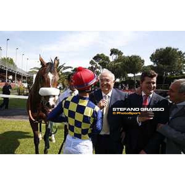 Premio Carlo D\'Alessio Fabio Branca and Dylan Mouth - Felice Villa - Stefano Botti Rome,Capannelle racecourse 17th may 2015 ph.Stefano Grasso