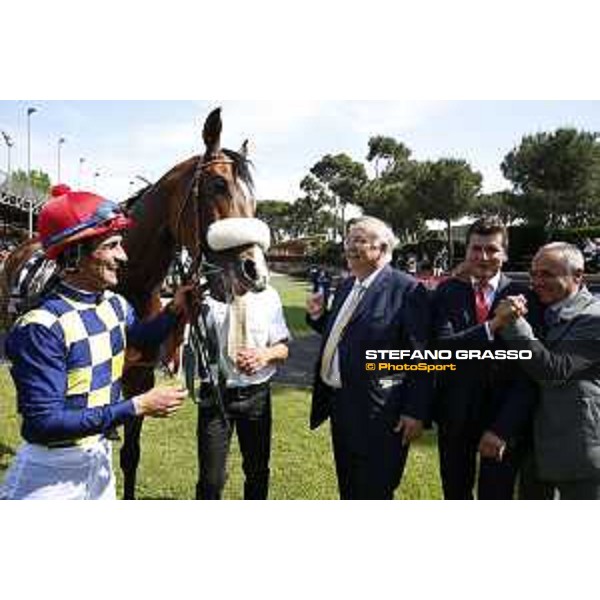 Premio Carlo D\'Alessio Fabio Branca and Dylan Mouth - Felice Villa - Stefano Botti Rome,Capannelle racecourse 17th may 2015 ph.Stefano Grasso