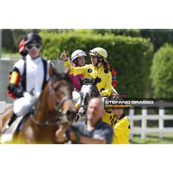 Premio Longines World Fegentri Championship for Lady Riders Anna Lupinacci on Carolwood Drive Rome,Capannelle racecourse 17th may 2015 ph.Stefano Grasso