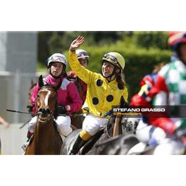 Premio Longines World Fegentri Championship for Lady Riders Anna Lupinacci on Carolwood Drive Rome,Capannelle racecourse 17th may 2015 ph.Stefano Grasso