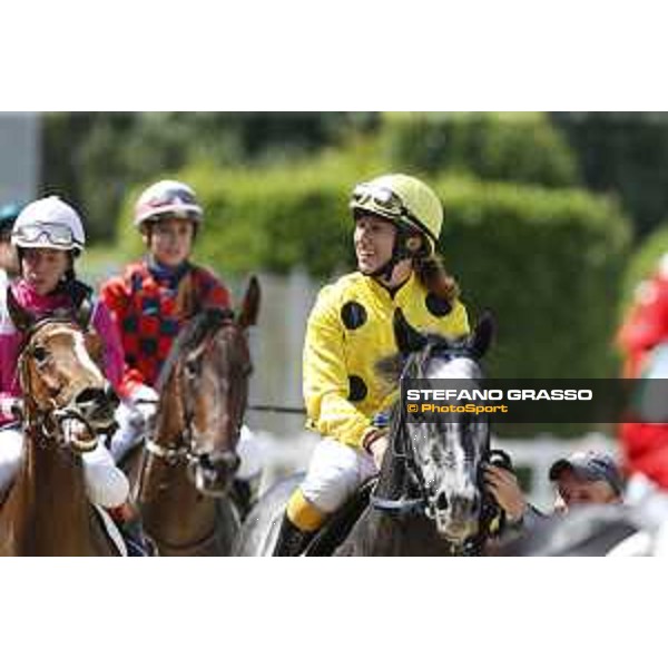 Premio Longines World Fegentri Championship for Lady Riders Anna Lupinacci on Carolwood Drive Rome,Capannelle racecourse 17th may 2015 ph.Stefano Grasso