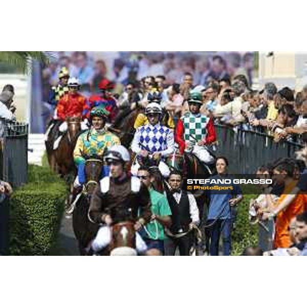 Premio Mauro Sbarigia Fabio Branca on Circus Couture Rome,Capannelle racecourse 17th may 2015 ph.Stefano Grasso