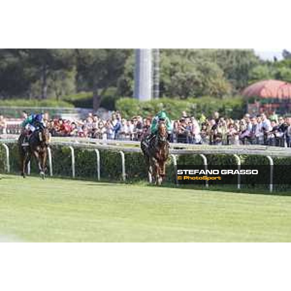 Premio Tudini Federico Bossa on Falest Rome,Capannelle racecourse 17th may 2015 ph.Stefano Grasso
