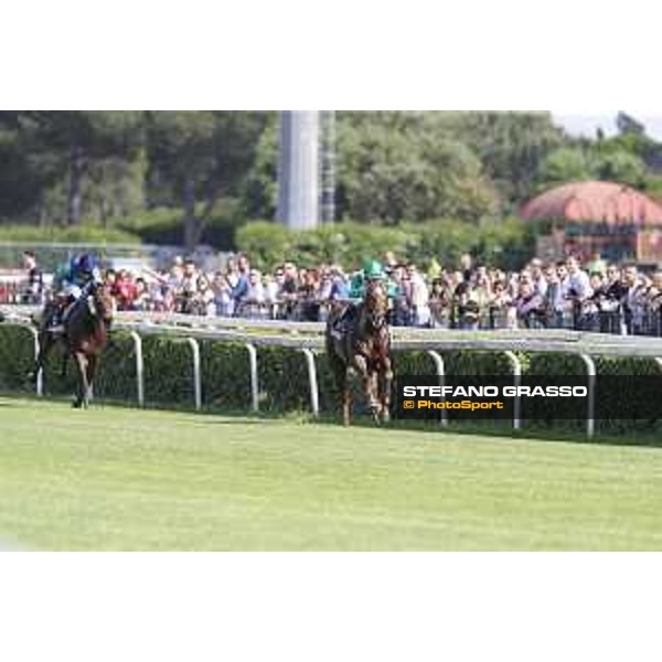 Premio Tudini Federico Bossa on Falest Rome,Capannelle racecourse 17th may 2015 ph.Stefano Grasso