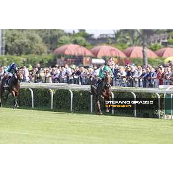 Premio Tudini Federico Bossa on Falest Rome,Capannelle racecourse 17th may 2015 ph.Stefano Grasso