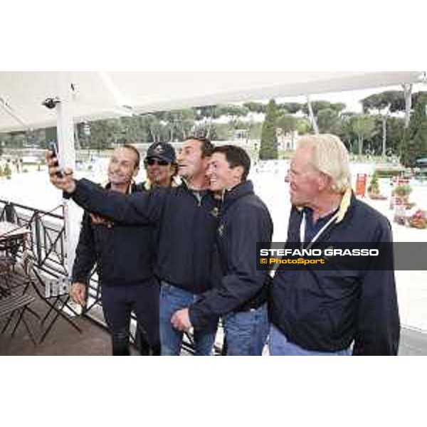 Csio Piazza di Siena 2015 Press conference Team Italia - Selfie Time Roma-Villa Borghese,20th may 2015 ph.Stefano Grasso