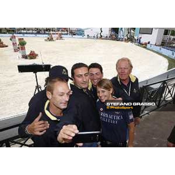 Csio Piazza di Siena 2015 Press conference Team Italia - Selfie Time Roma-Villa Borghese,20th may 2015 ph.Stefano Grasso