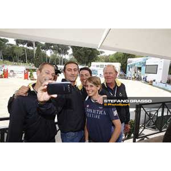 Csio Piazza di Siena 2015 Press conference Team Italia - Selfie Time Roma-Villa Borghese,20th may 2015 ph.Stefano Grasso