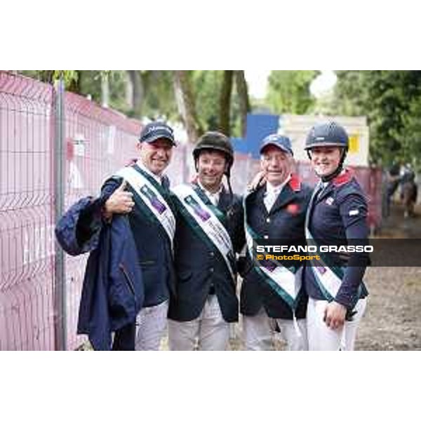 Team Great Britain celebrates the winning in the Coppa delle Nazioni 2015 Roma,22nd May 2015 ph.Stefano Grasso