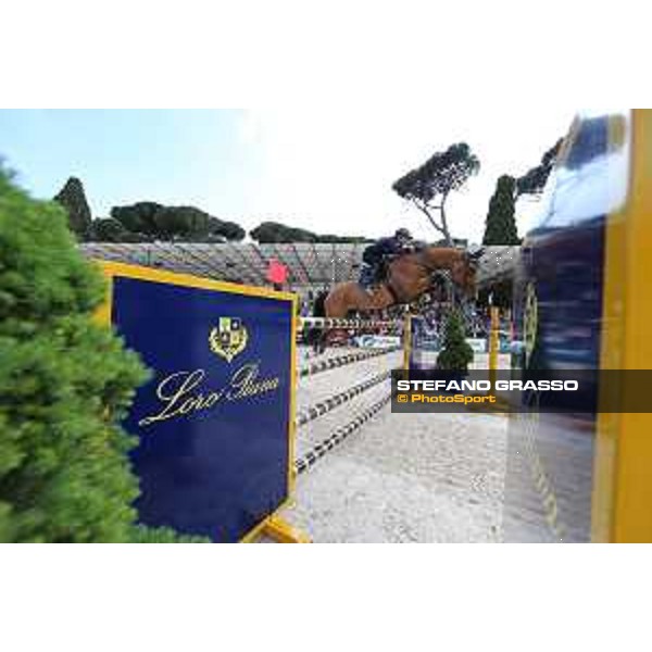 Loro Piana Grand Prix City of Rome Giulia Martinengo Marquet on Fixdesign Funke Van\'T Heike Roma- Villa Borghese,24th may 2015 ph.Stefano Grasso/Loro Piana