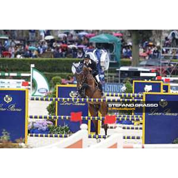 Loro Piana Grand Prix City of Rome Juan Carlos Garcia on Gitano V.Berkenbroeck Roma- Villa Borghese,24th may 2015 ph.Stefano Grasso/Loro Piana