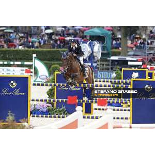 Loro Piana Grand Prix City of Rome Juan Carlos Garcia on Gitano V.Berkenbroeck Roma- Villa Borghese,24th may 2015 ph.Stefano Grasso/Loro Piana