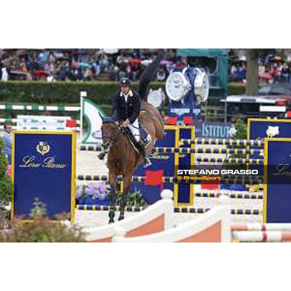 Loro Piana Grand Prix City of Rome Juan Carlos Garcia on Gitano V.Berkenbroeck Roma- Villa Borghese,24th may 2015 ph.Stefano Grasso/Loro Piana
