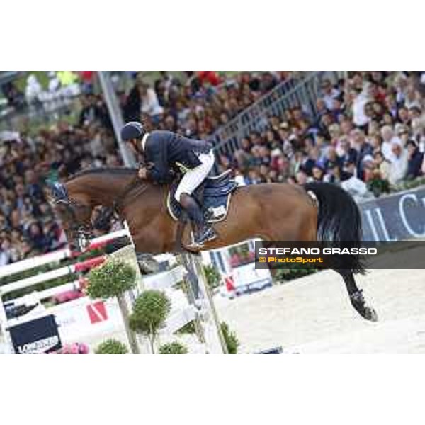 Loro Piana Grand Prix City of Rome Juan Carlos Garcia on Gitano V.Berkenbroeck Roma- Villa Borghese,24th may 2015 ph.Stefano Grasso/Loro Piana