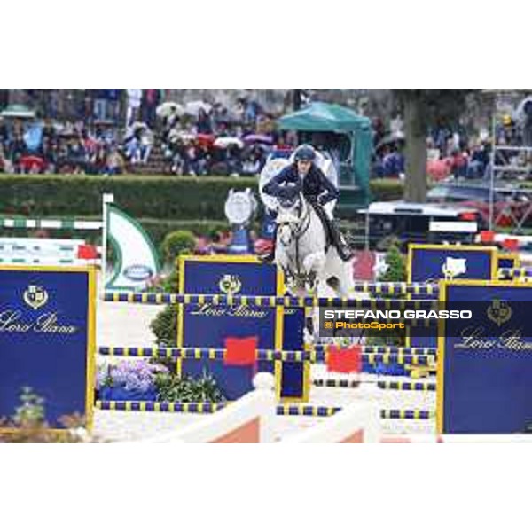 Loro Piana Grand Prix City of Rome Laura Kraut on Cedric Roma- Villa Borghese,24th may 2015 ph.Stefano Grasso/Loro Piana