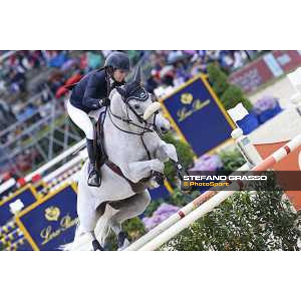 Loro Piana Grand Prix City of Rome Laura Kraut on Cedric Roma- Villa Borghese,24th may 2015 ph.Stefano Grasso/Loro Piana
