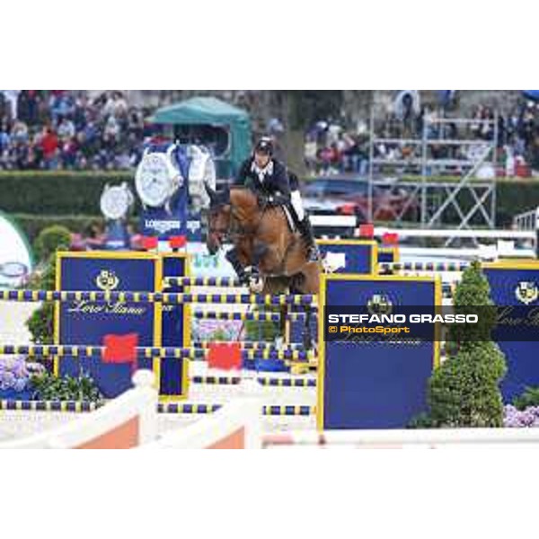 Loro Piana Grand Prix City of Rome Steve Guerdat on Corbinian Roma- Villa Borghese,24th may 2015 ph.Stefano Grasso/Loro Piana