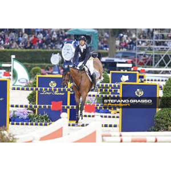 Loro Piana Grand Prix City of Rome Steve Guerdat on Corbinian Roma- Villa Borghese,24th may 2015 ph.Stefano Grasso/Loro Piana