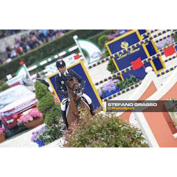 Loro Piana Grand Prix City of Rome Steve Guerdat on Corbinian Roma- Villa Borghese,24th may 2015 ph.Stefano Grasso/Loro Piana