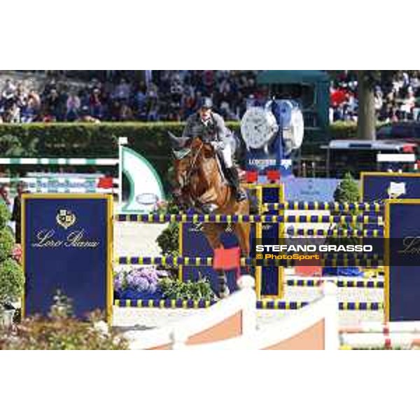 Loro Piana Grand Prix City of Rome Henrik von Eckermann on Cantinero Roma- Villa Borghese,24th may 2015 ph.Stefano Grasso/Loro Piana