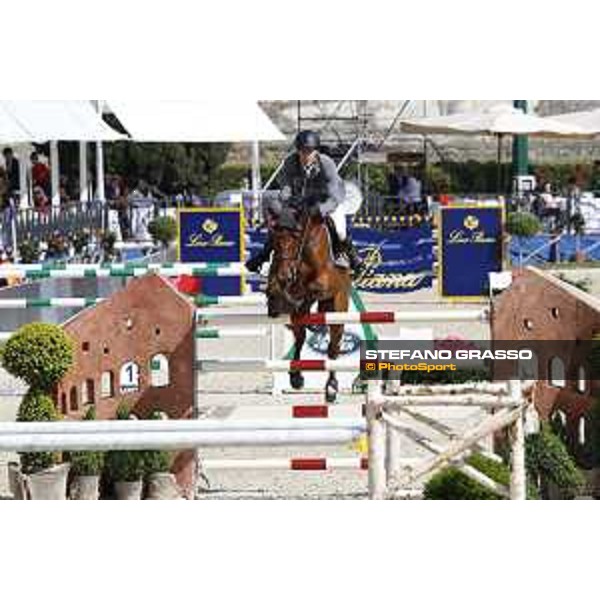 Loro Piana Grand Prix City of Rome Henrik von Eckermann on Cantinero Roma- Villa Borghese,24th may 2015 ph.Stefano Grasso/Loro Piana