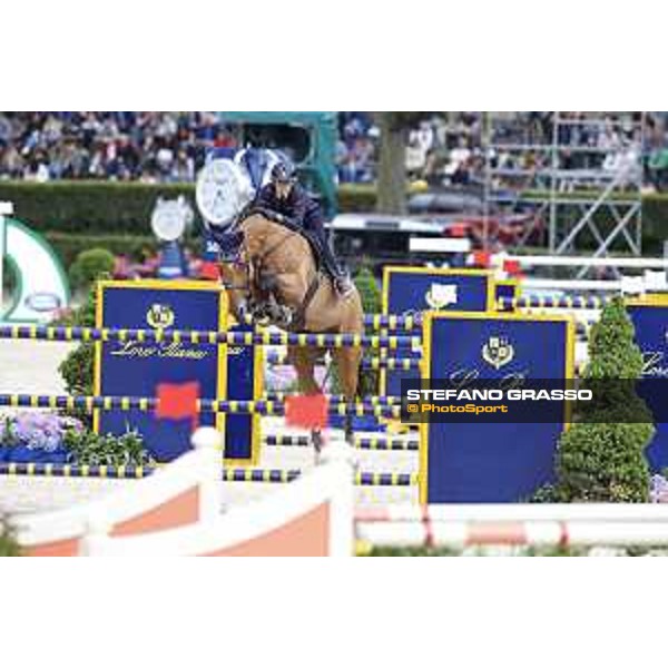 Loro Piana Grand Prix City of Rome Giulia Martinengo Marquet on Fixdesign Funke Van\'T Heike Roma- Villa Borghese,24th may 2015 ph.Stefano Grasso/Loro Piana