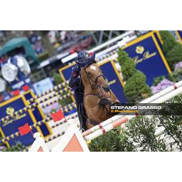 Loro Piana Grand Prix City of Rome Giulia Martinengo Marquet on Fixdesign Funke Van\'T Heike Roma- Villa Borghese,24th may 2015 ph.Stefano Grasso/Loro Piana