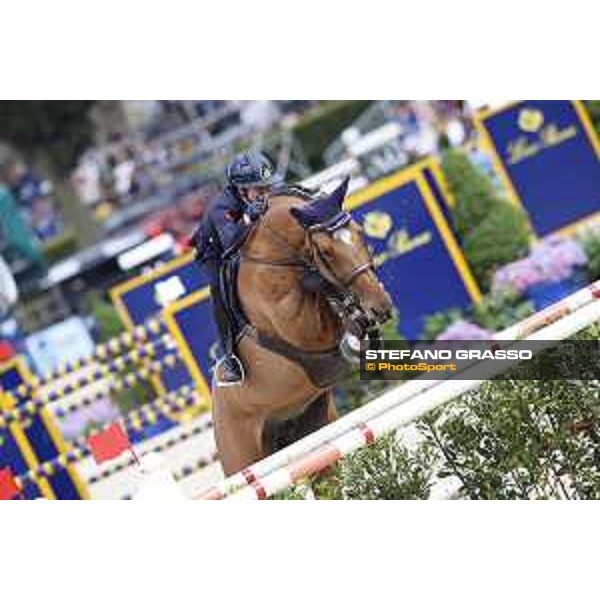Loro Piana Grand Prix City of Rome Giulia Martinengo Marquet on Fixdesign Funke Van\'T Heike Roma- Villa Borghese,24th may 2015 ph.Stefano Grasso/Loro Piana