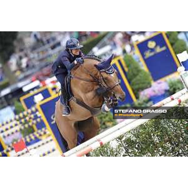 Loro Piana Grand Prix City of Rome Giulia Martinengo Marquet on Fixdesign Funke Van\'T Heike Roma- Villa Borghese,24th may 2015 ph.Stefano Grasso/Loro Piana