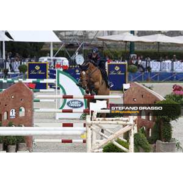 Loro Piana Grand Prix City of Rome Giulia Martinengo Marquet on Fixdesign Funke Van\'T Heike Roma- Villa Borghese,24th may 2015 ph.Stefano Grasso/Loro Piana