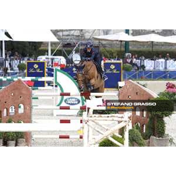 Loro Piana Grand Prix City of Rome Giulia Martinengo Marquet on Fixdesign Funke Van\'T Heike Roma- Villa Borghese,24th may 2015 ph.Stefano Grasso/Loro Piana